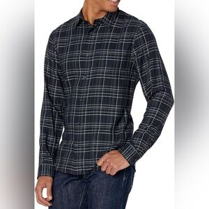 Vince. Hidden Valley Plaid Button-down
